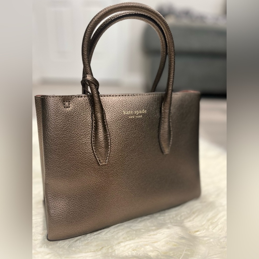 Kate Spade Metallic Ash Purse